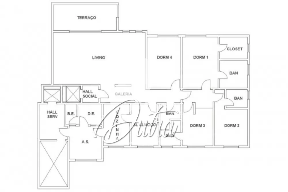 Palazzo Isola Doro Indianópolis 200m² 04 Dormitórios 03 Suítes 4 Vagas