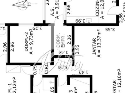 Cesar Augusto Jardim Paulista 107m² 03 Dormitórios 01 Suítes 1 Vagas