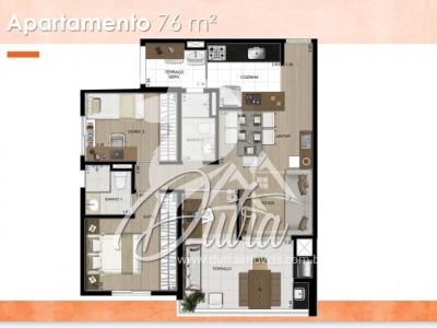 Modern Life Vila Mariana 76m² 02 Dormitórios 01 Suítes 3 Vagas