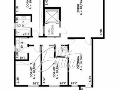 Terrazza Paradiso Paraíso 151m² 03 Dormitórios 01 Suítes 3 Vagas