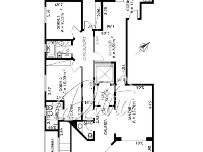 Portezuelo Indianópolis 338m² 03 Dormitórios 03 Suítes 4 Vagas