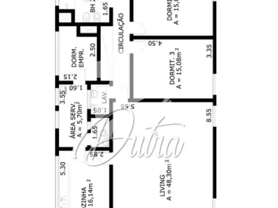 Flávia Jardim Paulista 175m² 03 Dormitórios 01 Suítes 1 Vagas