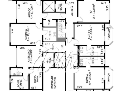 Solar Oliveira do Conde Santo Amaro 329m² 04 Dormitórios 04 Suítes 4 Vagas