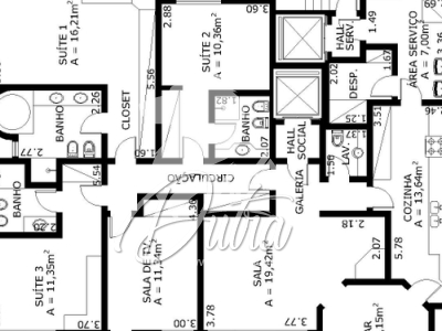 Saint Peter Moema Pássaros 218m² 4 Quartos 3 Suítes 3 Vagas