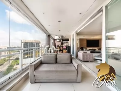 Park One Ibirapuera Paraíso 171m² 04 Dormitórios 03 Suítes 3 Vagas