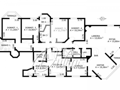 Villa Deste Vila Mariana 220m² 04 Dormitórios 03 Suítes 3 Vagas