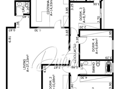 Atol das Roccas Vila Mariana 324m² 04 Dormitórios 03 Suítes 3 Vagas