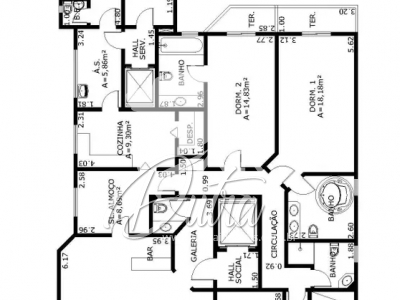 Condomínio Edifício Green House Jardim Europa 197m² 03 Dormitórios 02 Suítes 3 Vagas