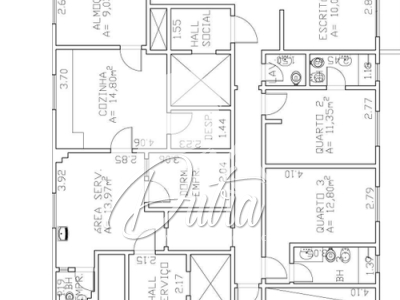 Luciana Itaim Bibi 226m² 04 Dormitórios 02 Suítes 2 Vagas