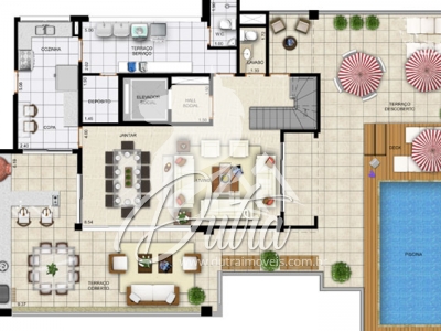 Le Premier Ibirapuera Parc Paraíso 358m² 04 Dormitórios 04 Suítes 6 Vagas