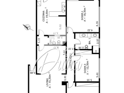 Angelina Santisi Jardim Paulista 337m² 03 Dormitórios 01 Suítes 2 Vagas