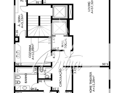 Colina Jardim Paulista 210m² 03 Dormitórios 01 Suítes 1 Vagas