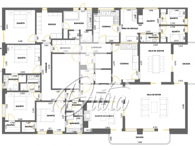 Vera Cruz Alto de Pinheiros  290m²  4 Dormitórios 4 Suítes 4 Vagas