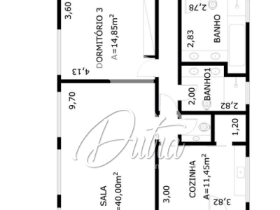 San Remo Cerqueira César 180m² 03 Dormitórios 2 Vagas