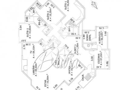 Edifício Maple Leaf Park Itaim Bibi 181m² 04 Dormitórios 02 Suítes 3 Vagas