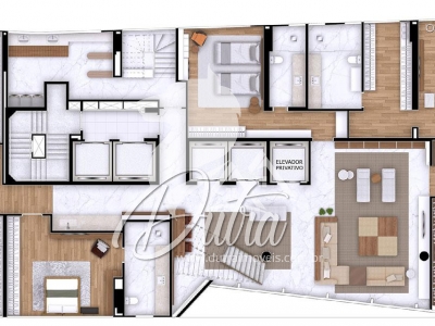Vitra Itaim Bibi Cobertura Duplex 1475m² 6 Suítes 10 Vagas Depósito