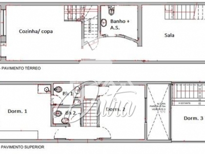 casa de condomínio Itaim Bibi 133m² 03 Dormitórios 01 Suítes 1 Vagas