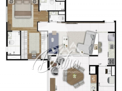 Gaivota 1081 Moema 76 m² 2 Quartos 2 Suítes 2 Vagas