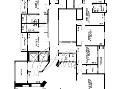 Tower Hills Jardim Paulista 386m² 04 Dormitórios 04 Suítes 5 Vagas