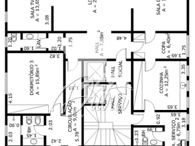 Fabíola Jardim Paulista 204m² 03 Dormitórios 01 Suítes 2 Vagas