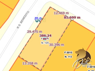 Terreno Padrão Santo Amaro 390m²