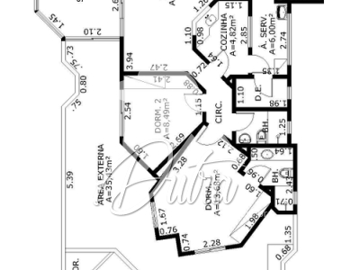 Nicole Pinheiros 155m² 03 Dormitórios 01 Suítes 2 Vagas