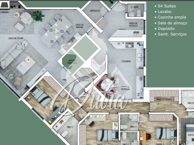 Bonaire Perdizes 184m² 3 Suítes 3 Vagas