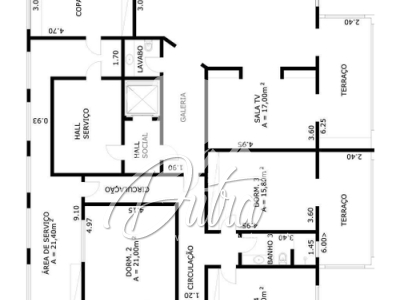 Indaia Jardim Paulista 341m² 03 Dormitórios 01 Suítes 2 Vagas