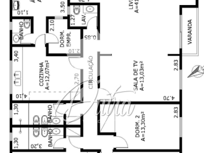 Mirella Vila Uberabinha 167m² 04 Dormitórios 02 Suítes 2 Vagas