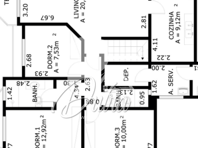 Edifício Anapurus Indianópolis 105m² 03 Dormitórios 01 Suítes 2 Vagas